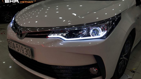 Đèn bi LED Aozoom Toyota Altis | X-Led Pro Domax Light 
